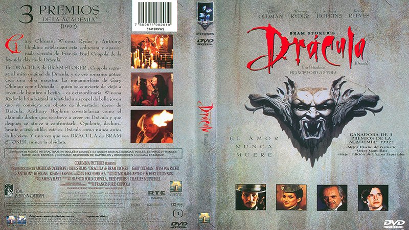Dracula, de Bram Stoker  1992